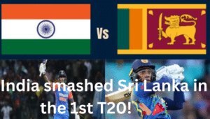 India vs Sri Lanka 1st T20I highlights: Now India lead 1-0 4 India vs Sri Lanka 1st T20I highlights