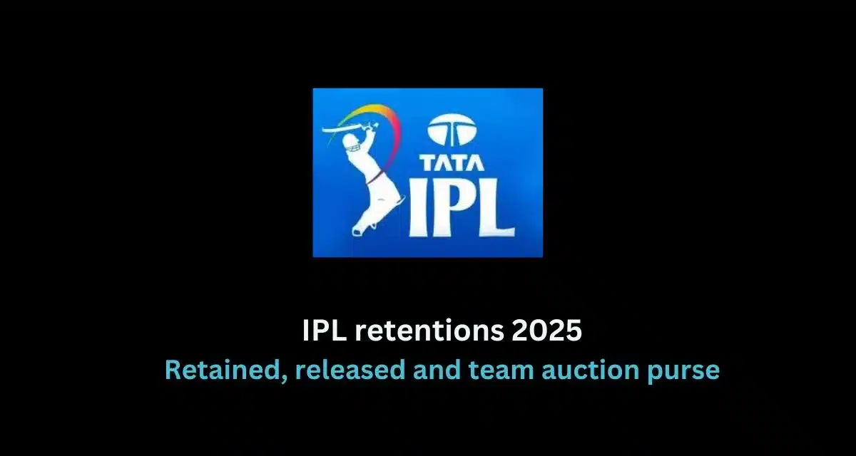 IPL 2025 retention