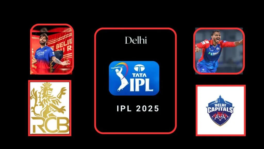 Today IPL match of RCB vs DC, RCB won by 6 wickets