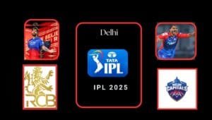 Today IPL match of RCB vs DC, RCB won by 6 wickets